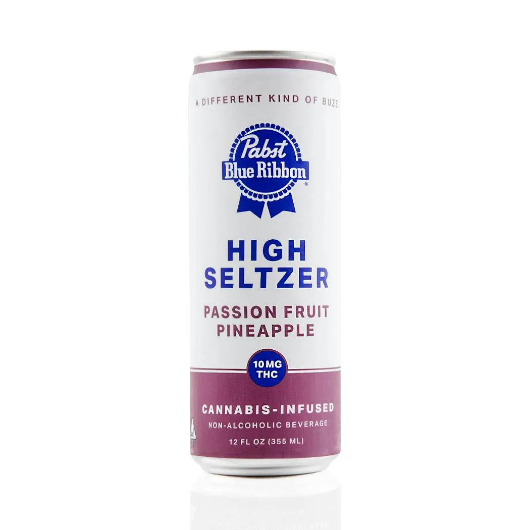 PABST | PBR Infused High Seltzer - PASSION FRUIT | 10mg | Single Can