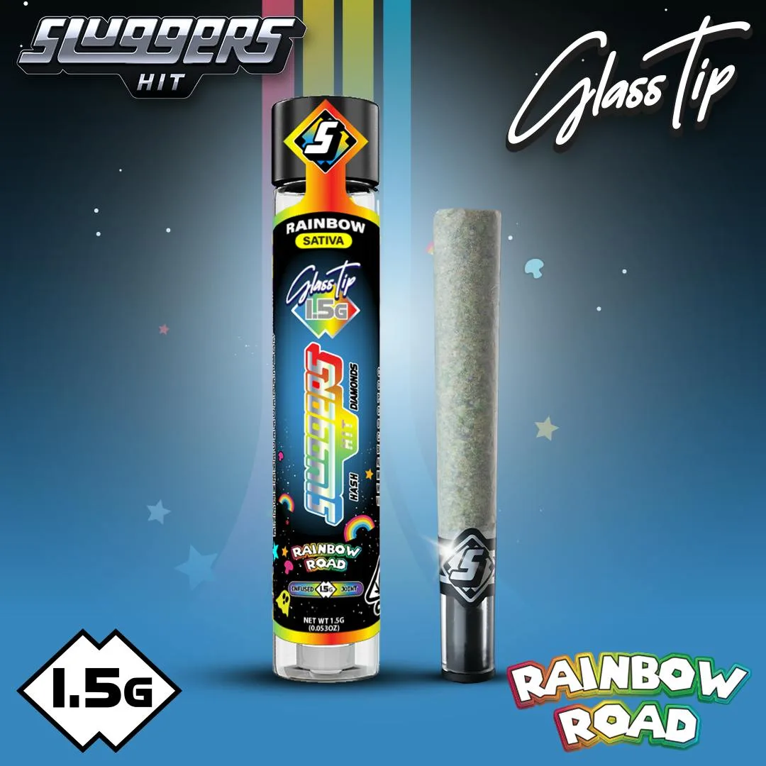 Sluggers - Infused Preroll - 1.5g - Rainbow Road