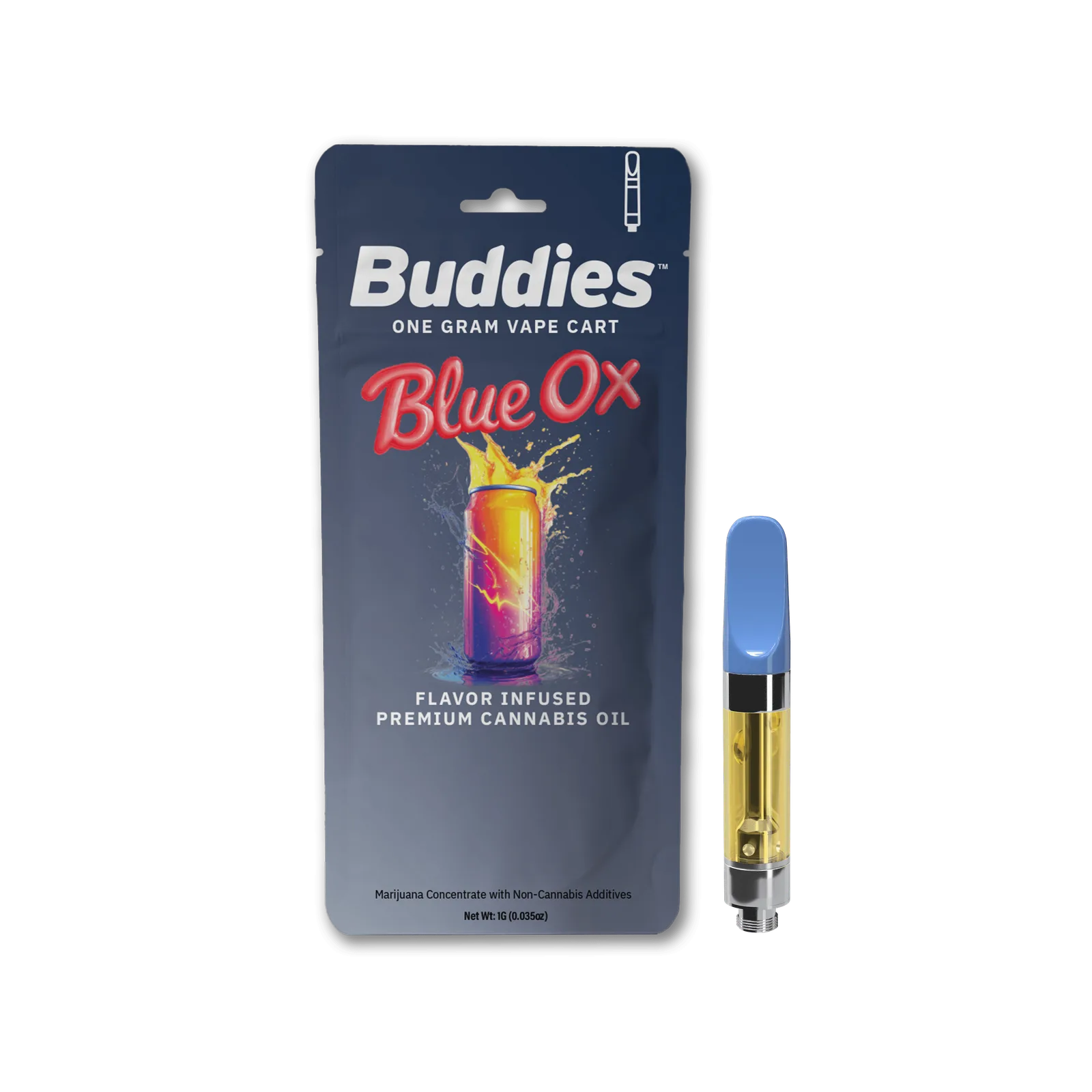Buddies Blue Ox Cart 1g