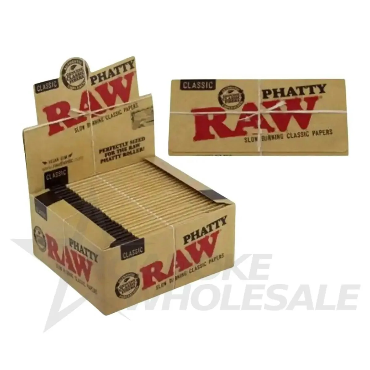 RAW slow burning papers King Size