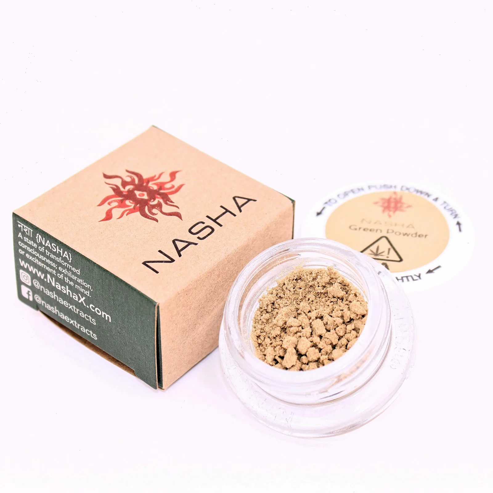 Orangeade Green Powder Hash