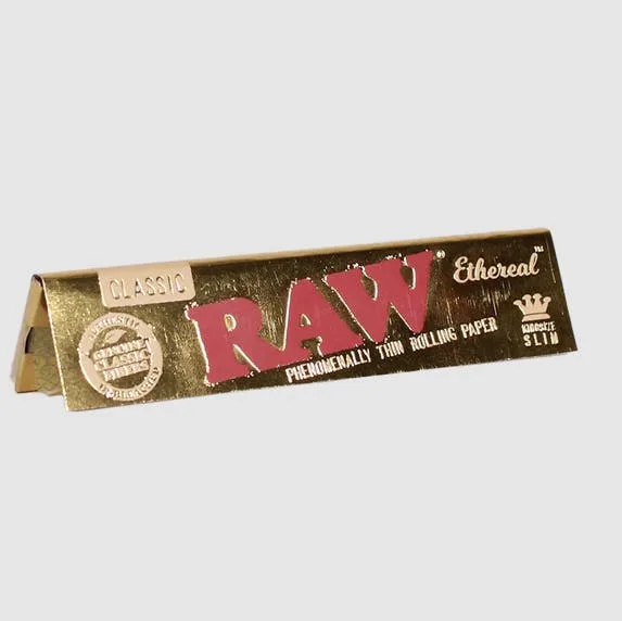 RAW King Size [SLIM - ETHEREAL] Rolling Papers