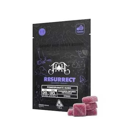 Heavy Hitters - Pomegranate Kush 100mg Gummy Pack
