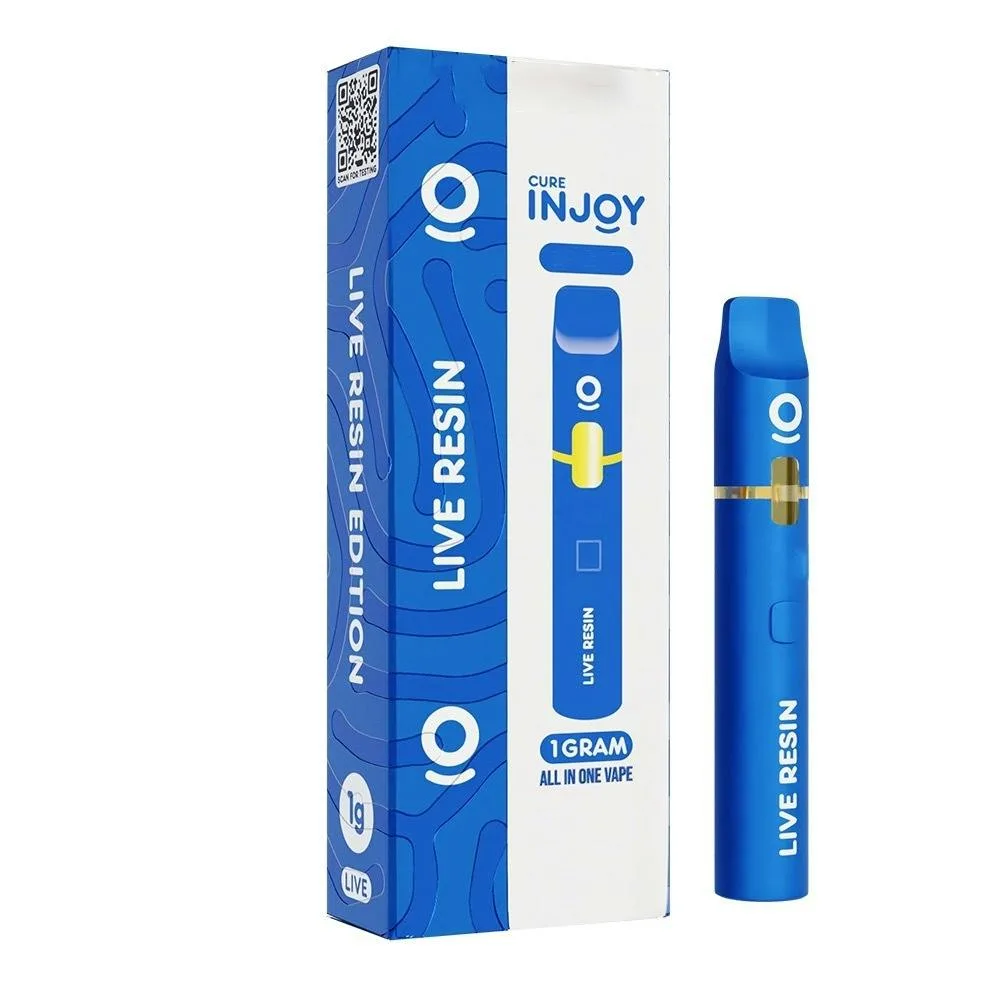 Cure Injoy- Double OG Sour Live Resin AIO 1g (I)