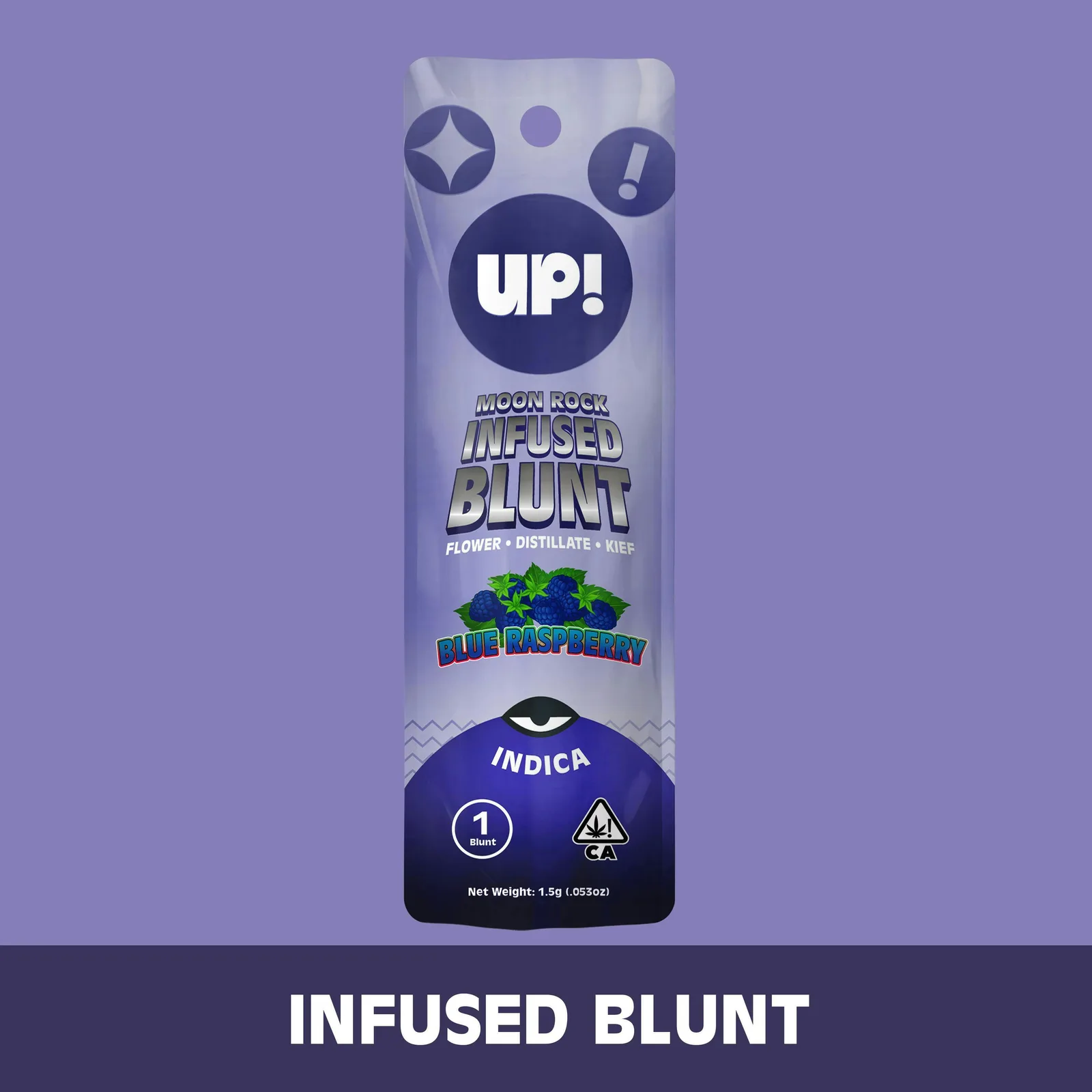 Blue Raspberry (Indica) Moon Rock Blunt 1.5g