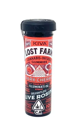 Kiva - Lost Farm Gummies - Dark Cherry - 100mg