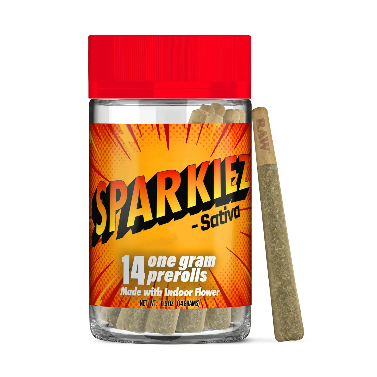 Silver Haze Preroll 14 Pack | 1g Each