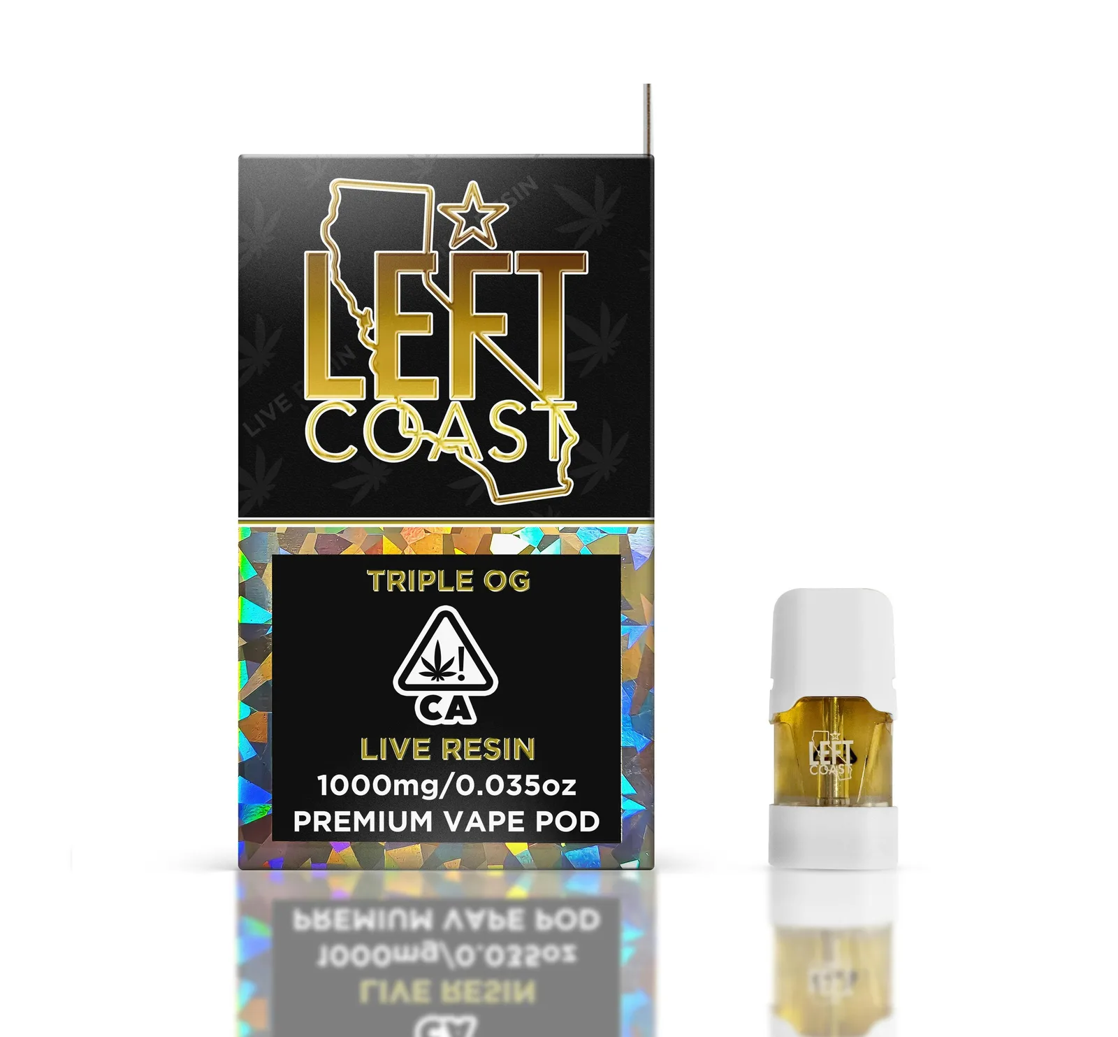 Triple OG- Premium Live Resin Pod 1G