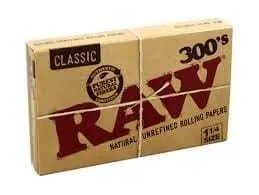 Raw Classic Papers 300 Pk - 1 1/4 Size 300 Pk