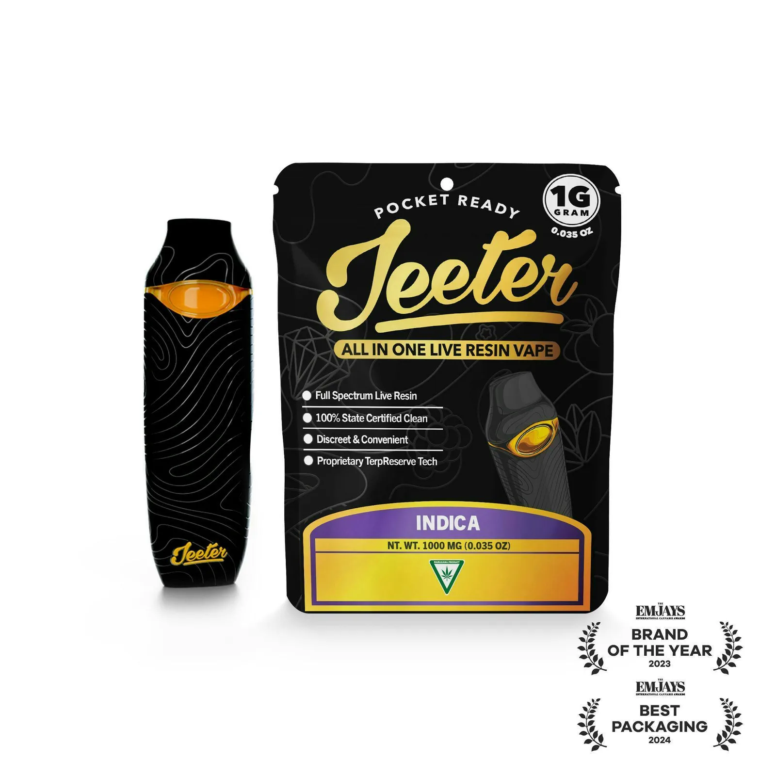 Jeeter - 1G Live Resin Ready To Use - Triple Double [I]