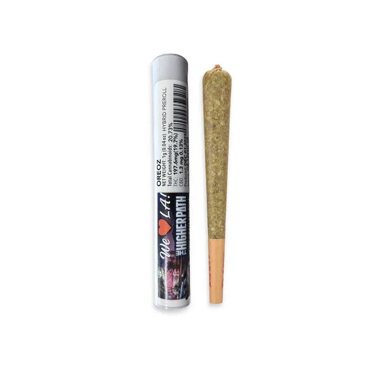 THE HIGHER PATH - $5 OREOZ - 1G PREROLL