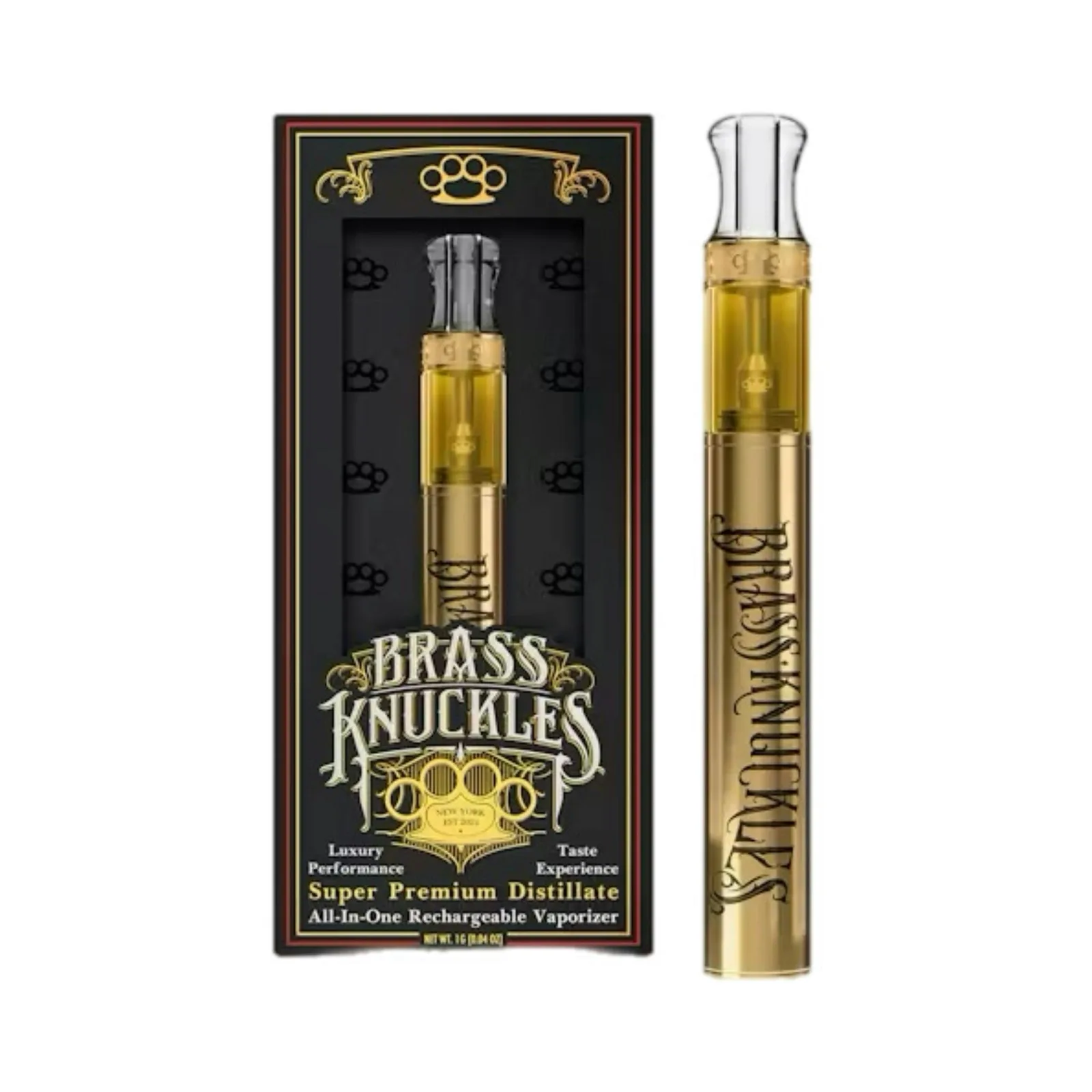 BRASS KNUCKLES - EAST COAST SOUR DIESEL - 1G AIO - SATIVA