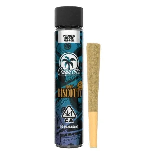Connected - 1g Pre-Roll Blowin' Biscotti