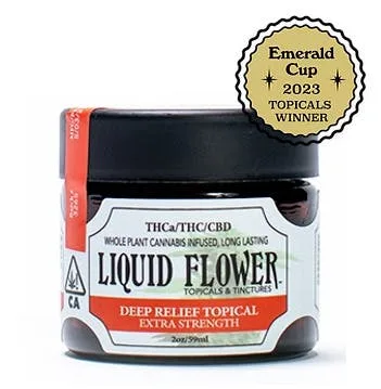 Liquid Flower Original Relief Topical 2oz 313mg