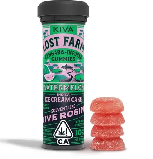 LOST FARMS - WATERMELON ICE CREAM ROSIN 100MG EDIBLE