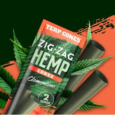 Clementine – Zig Zag Hemp Wraps