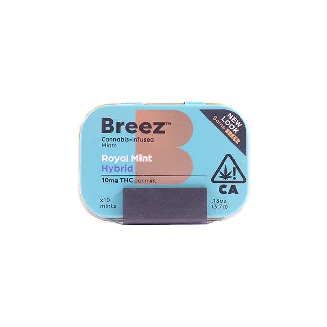 BREEZ: ROYAL MINT 100MG 10 PACK