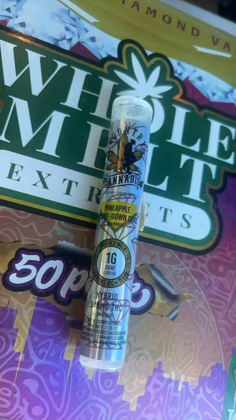 Pineapple Upside-Down Cake 1G pre roll