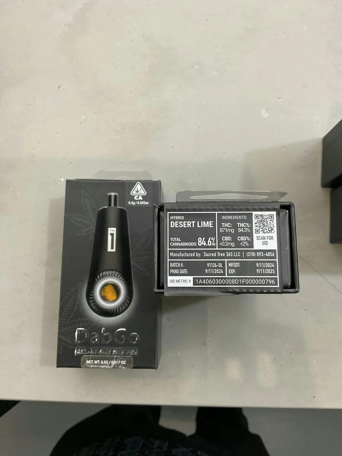 Dabgo - Dabgo 0.5g AIO | Desert Lime