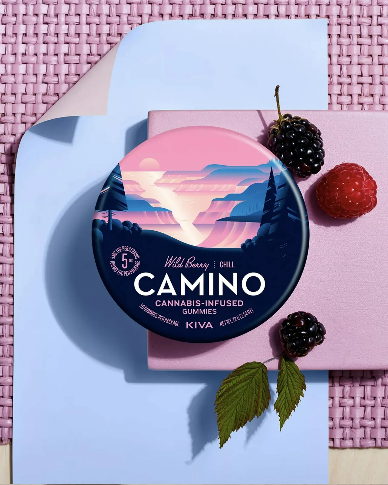 BERRY WILD CHILL 100MG GUMMIES