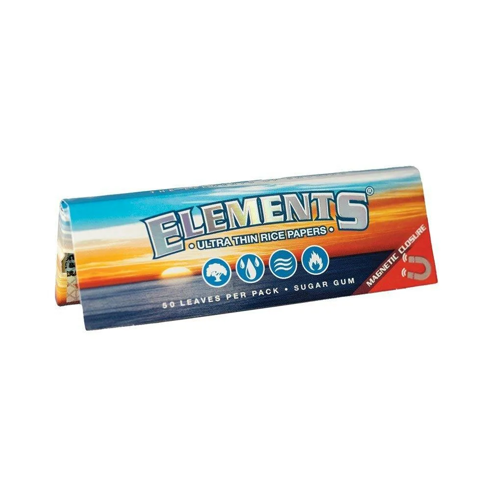Elements- Ultra Thin Rice 1-1/4 Rolling Papers
