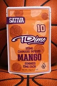 Team Dime - Mango Gummies 100mg