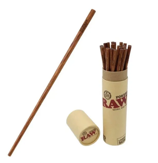 Raw Natural Wood Pokers - Large Each