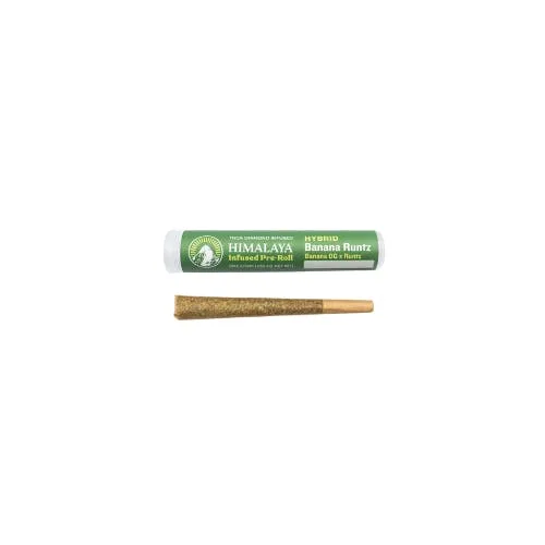 [Himalaya] 1g Live Resin Infused Pre-roll – Banana Runtz(H)