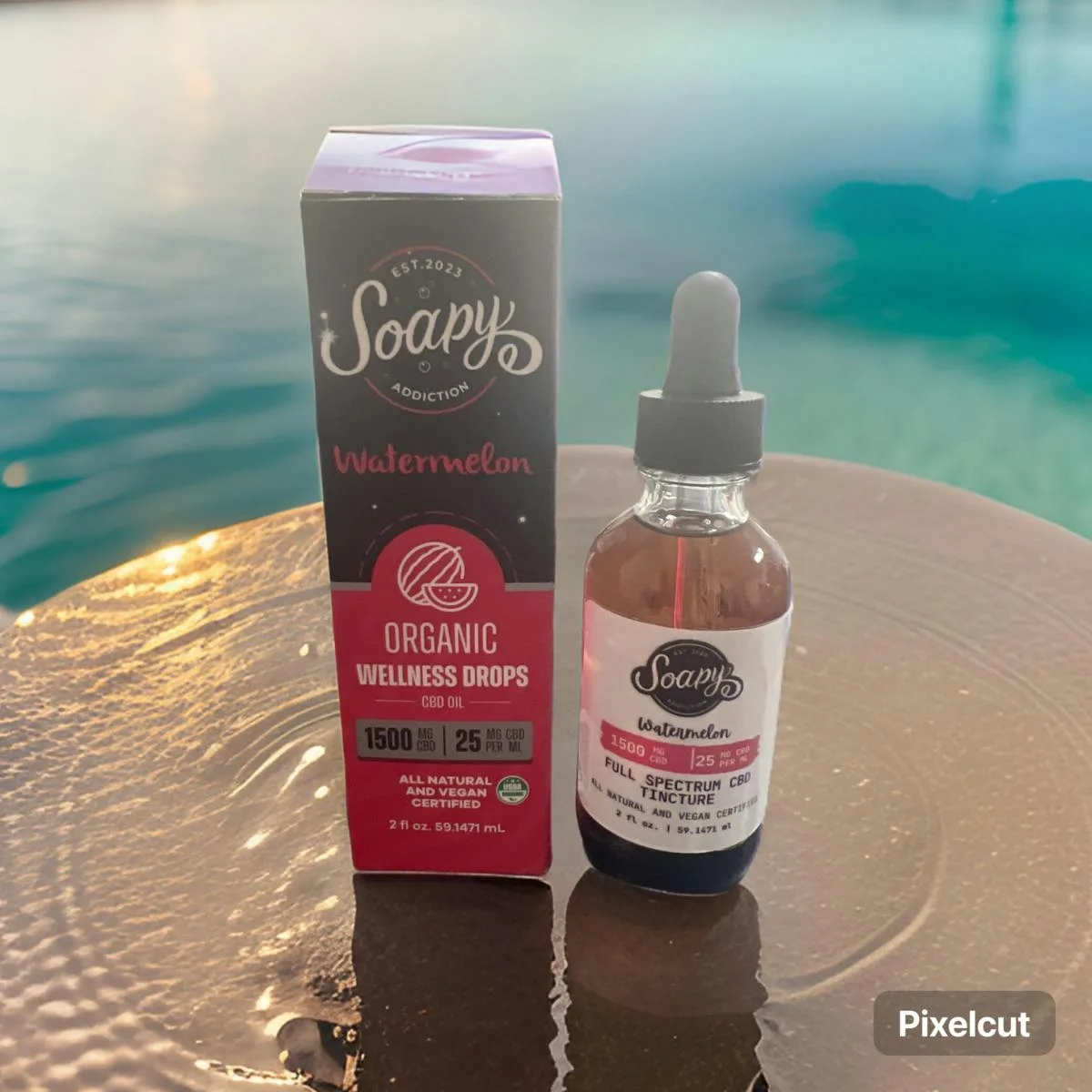 CBD Tincture 1500mg- Watermelon