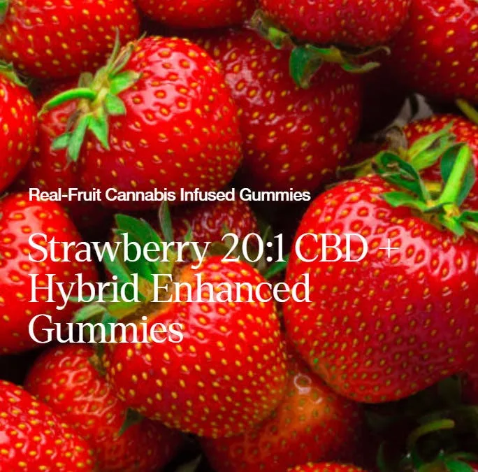 Wyld Strawberry 20:1 CBD:THC Gummies 210mg