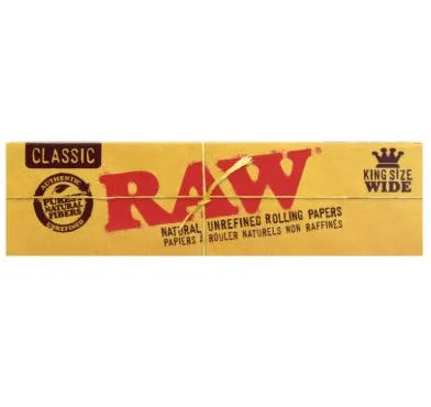 Raw Paper Classic King Size Wide (SINGLE)