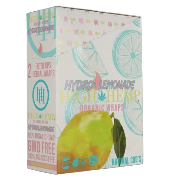 HYDRO LEMONADE ORGANIC HIGH HEMP WRAP