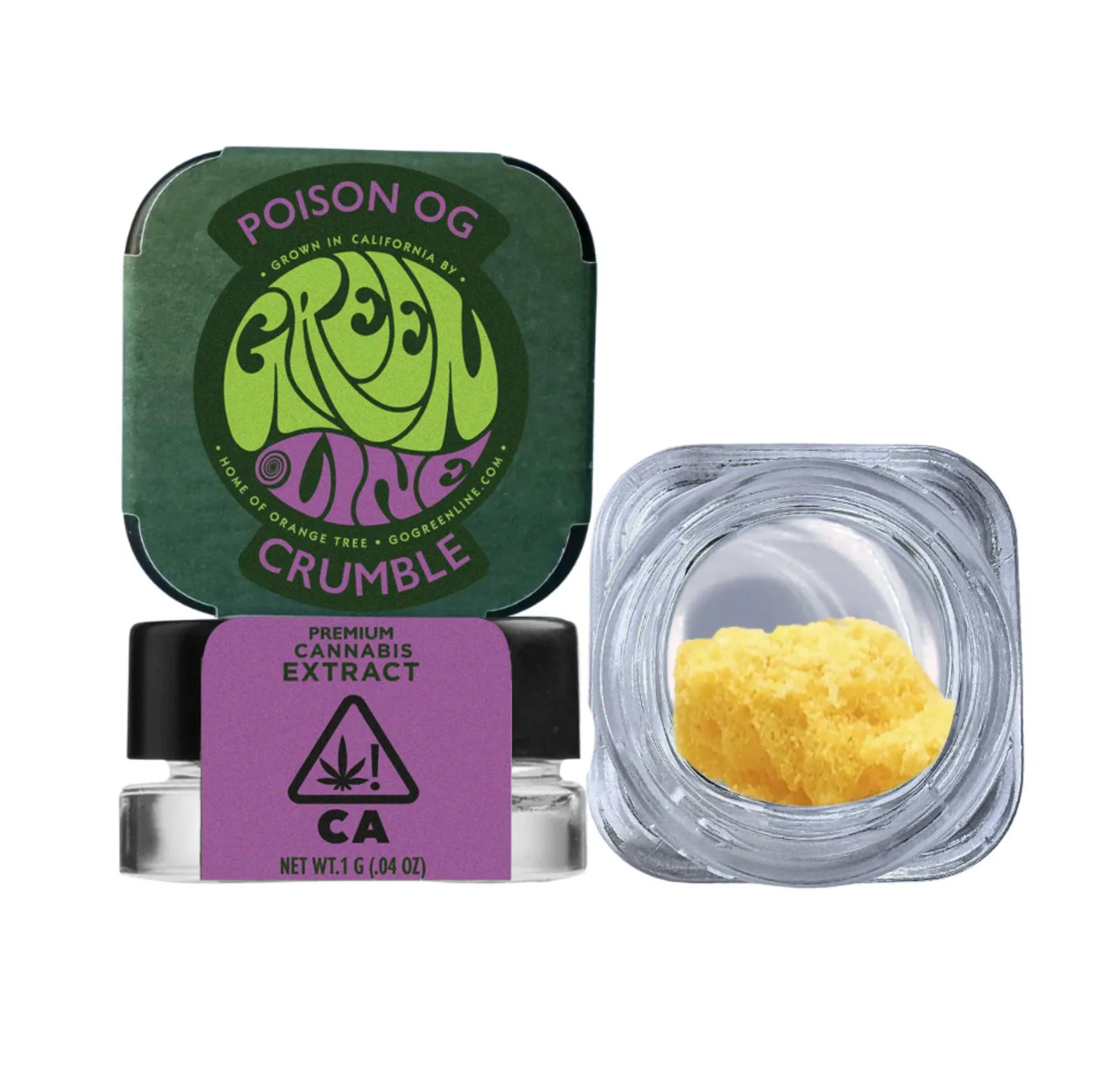 Greenline - Crumble - Poison OG 1g