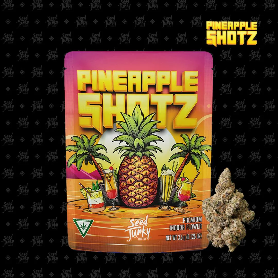 Seed Junky | Pineapple Shotz | Big Buds | 3.5g