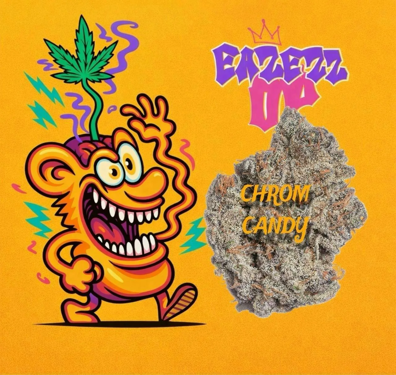 Eazeez Up - Chrome Candy - Top Indoor - New Drop - (14g-1/2oz) - Hybrid