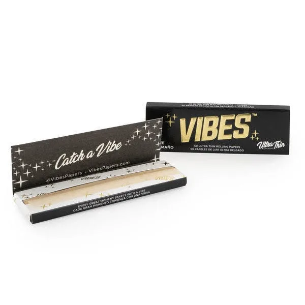 Vibes King Size Ultra Thin Papers 33ct