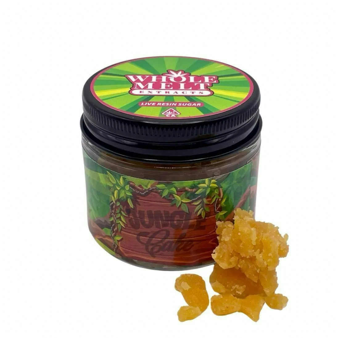 Whole Melt - 1 0z Live Resin Sugar - Jungle cake
