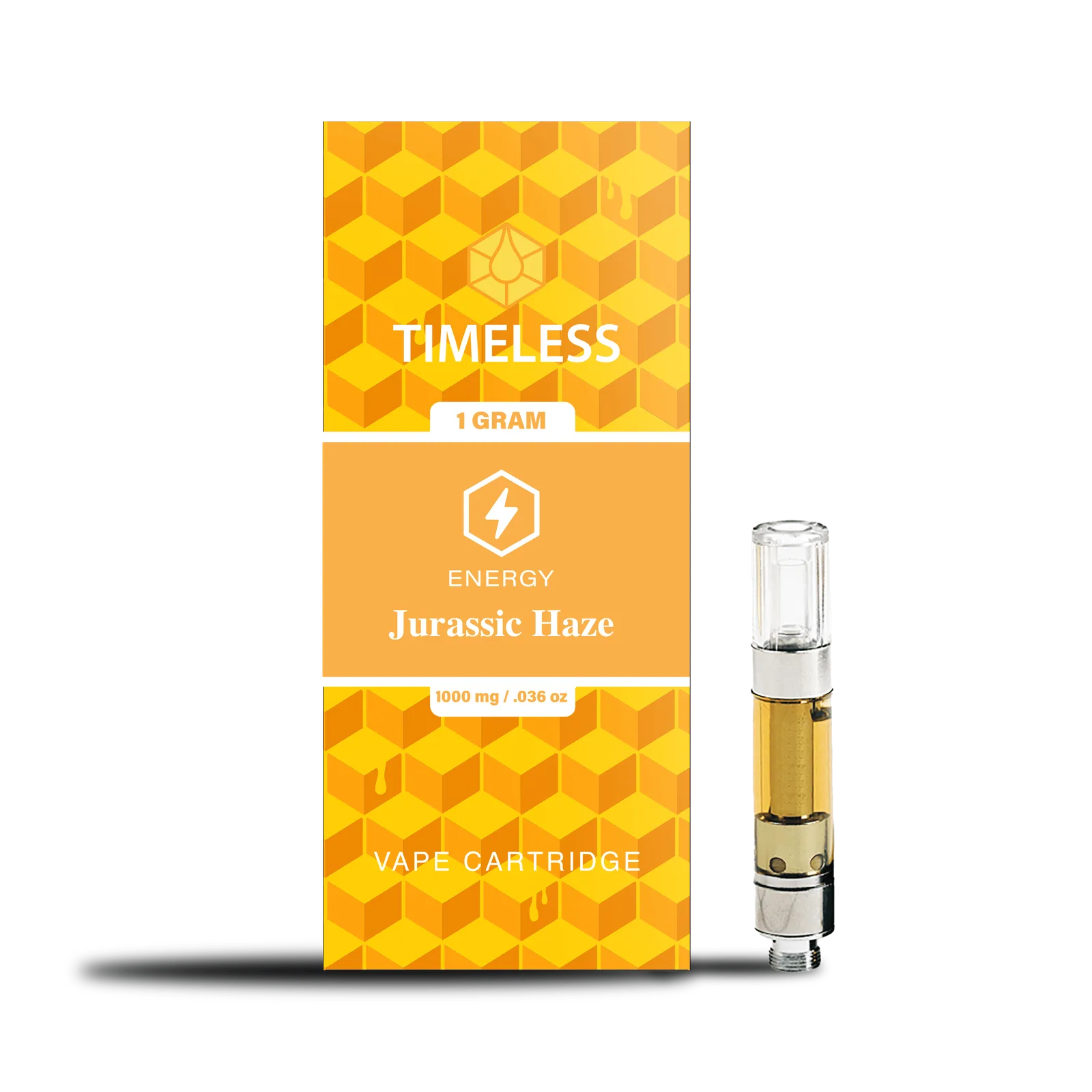 Timeless Jurassic Haze 1000mg Vape Cartridge (Energy)