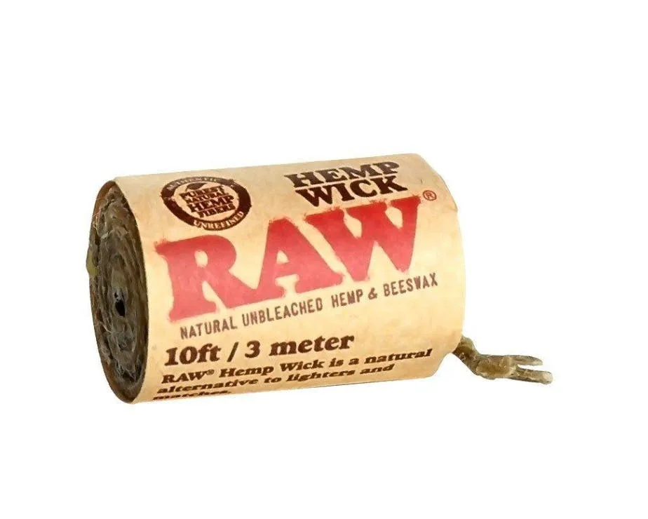 RAW - Hemp Wick 10 ft.