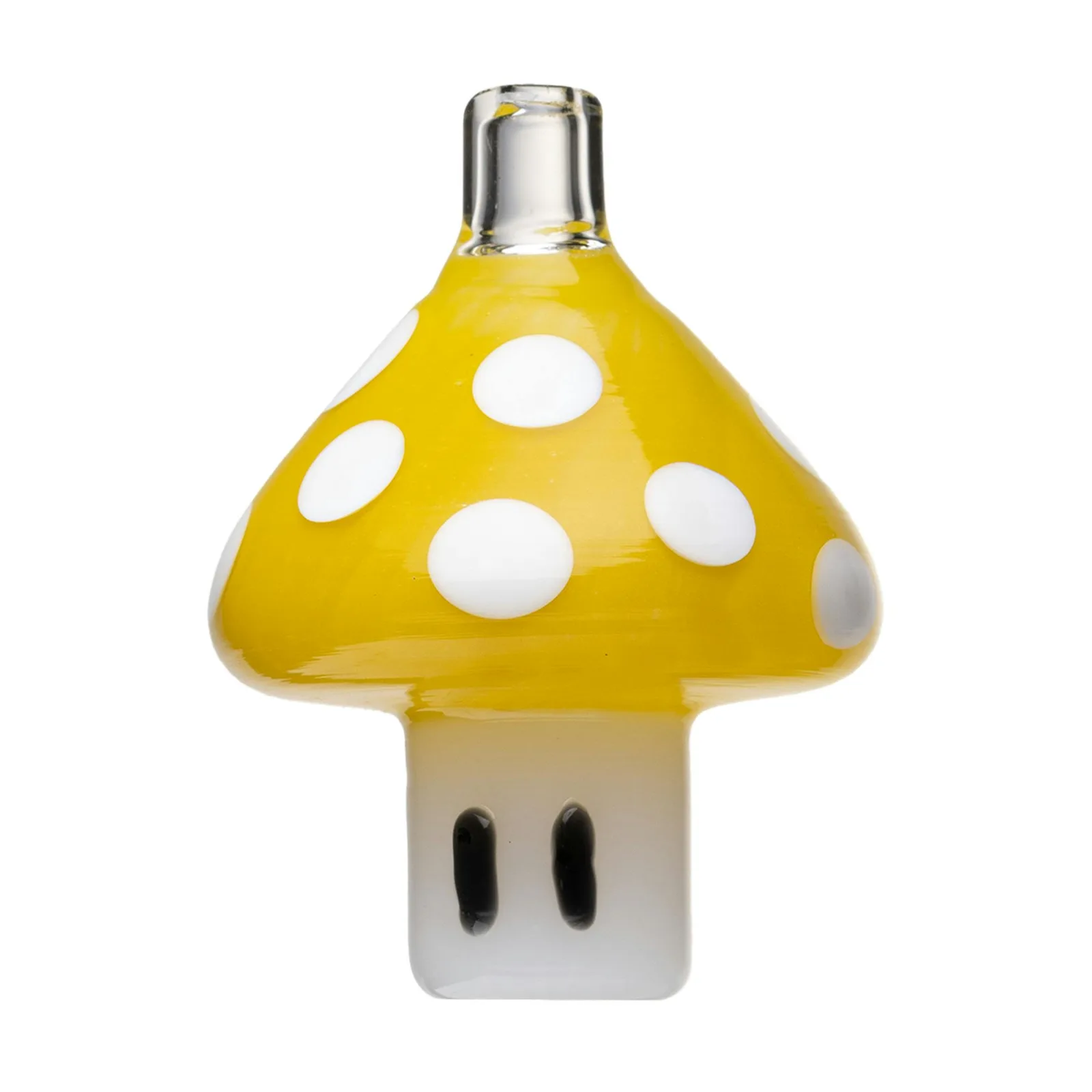 YELLOW MUSHROOM HEAD CARB CAP - HUMAN GRADE