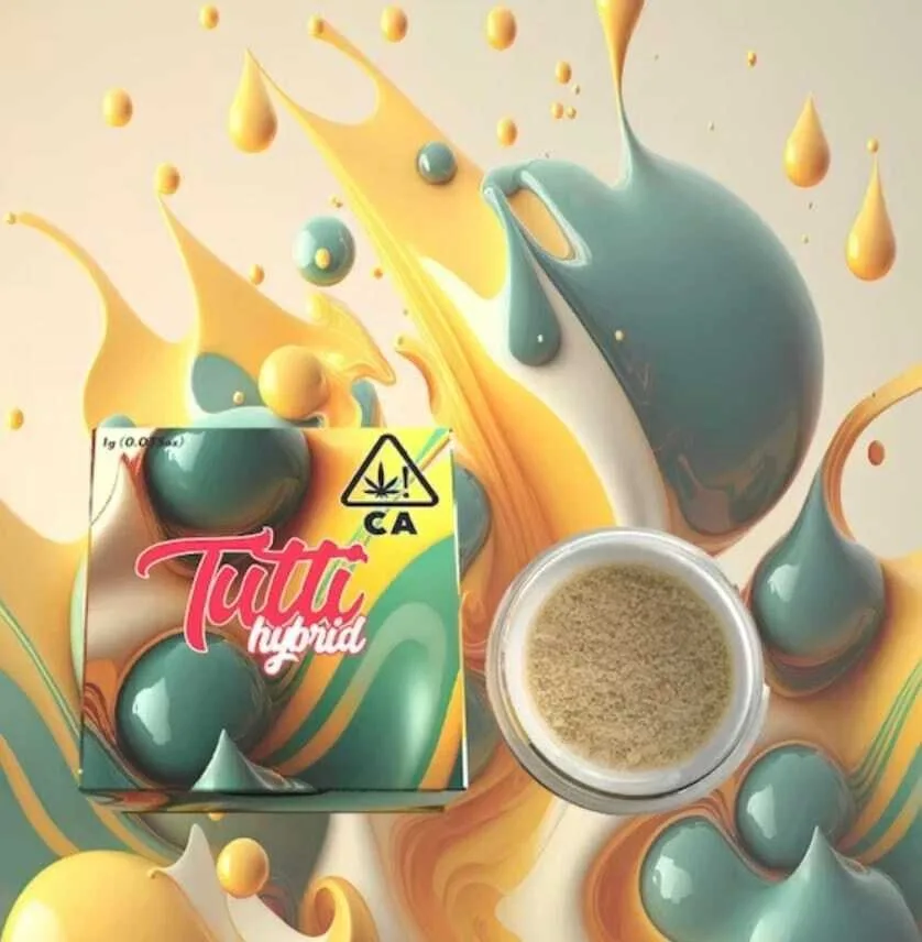 Tutti - White Widow – Hash – 1g – Hybrid - 1 gram