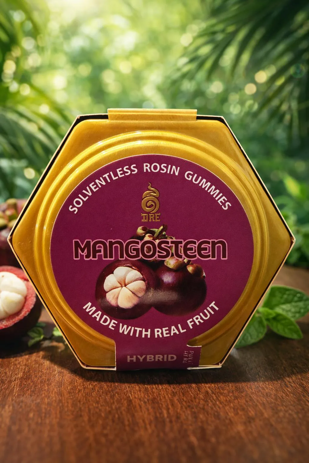 Dee Thai Solventless Rosin Gummies - Mangosteen