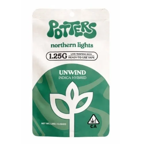 Potters- Northern Lights Live Terpene Rich AIO 1.25g (I)
