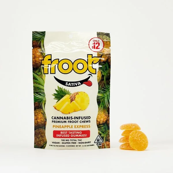 Froot - Gummies - Pineapple 100mg