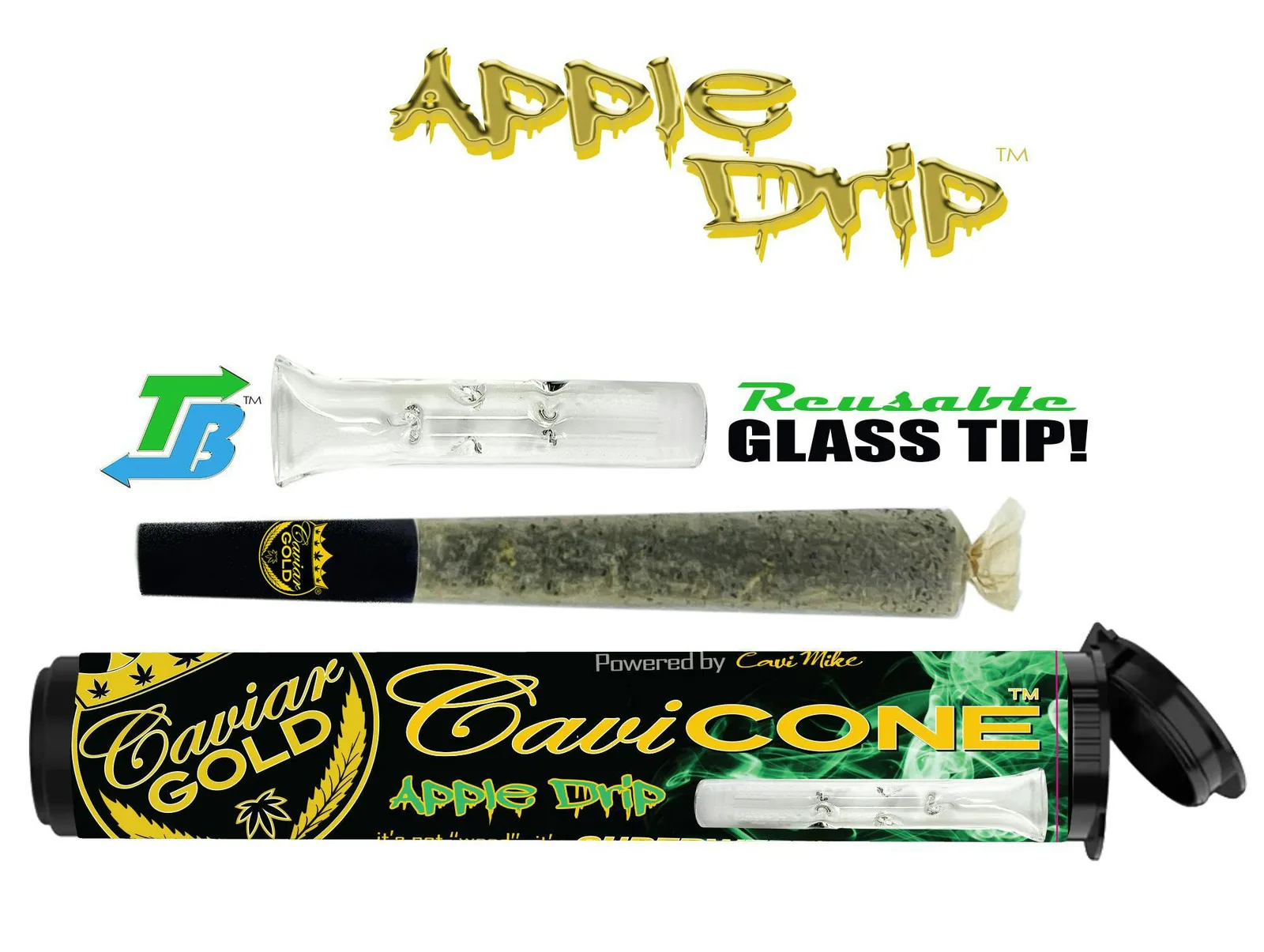 CAVI CONE - APPLE DRIP 1.3G PR