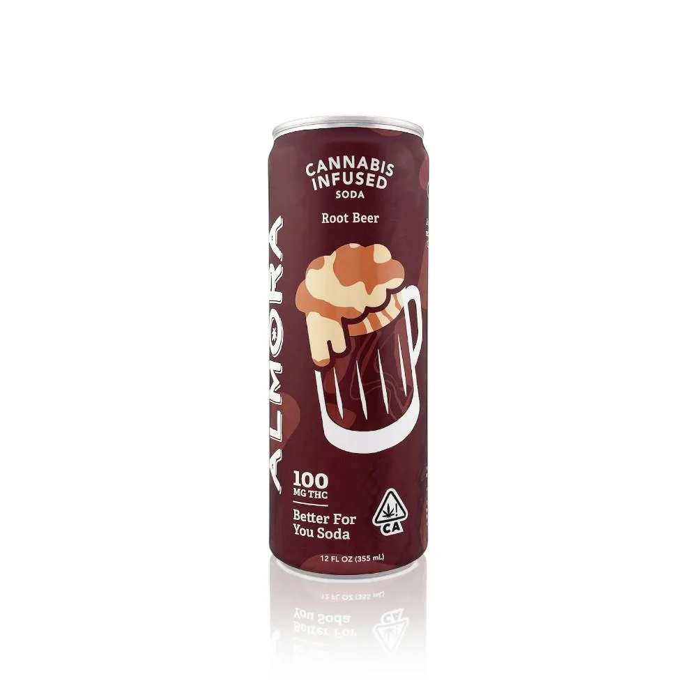 Almora Farms | Root Beer Prebiotic Soda |