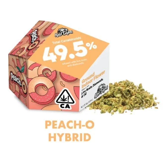 Hard Eighth - Flower - Infused - Peach-O - 3.5g