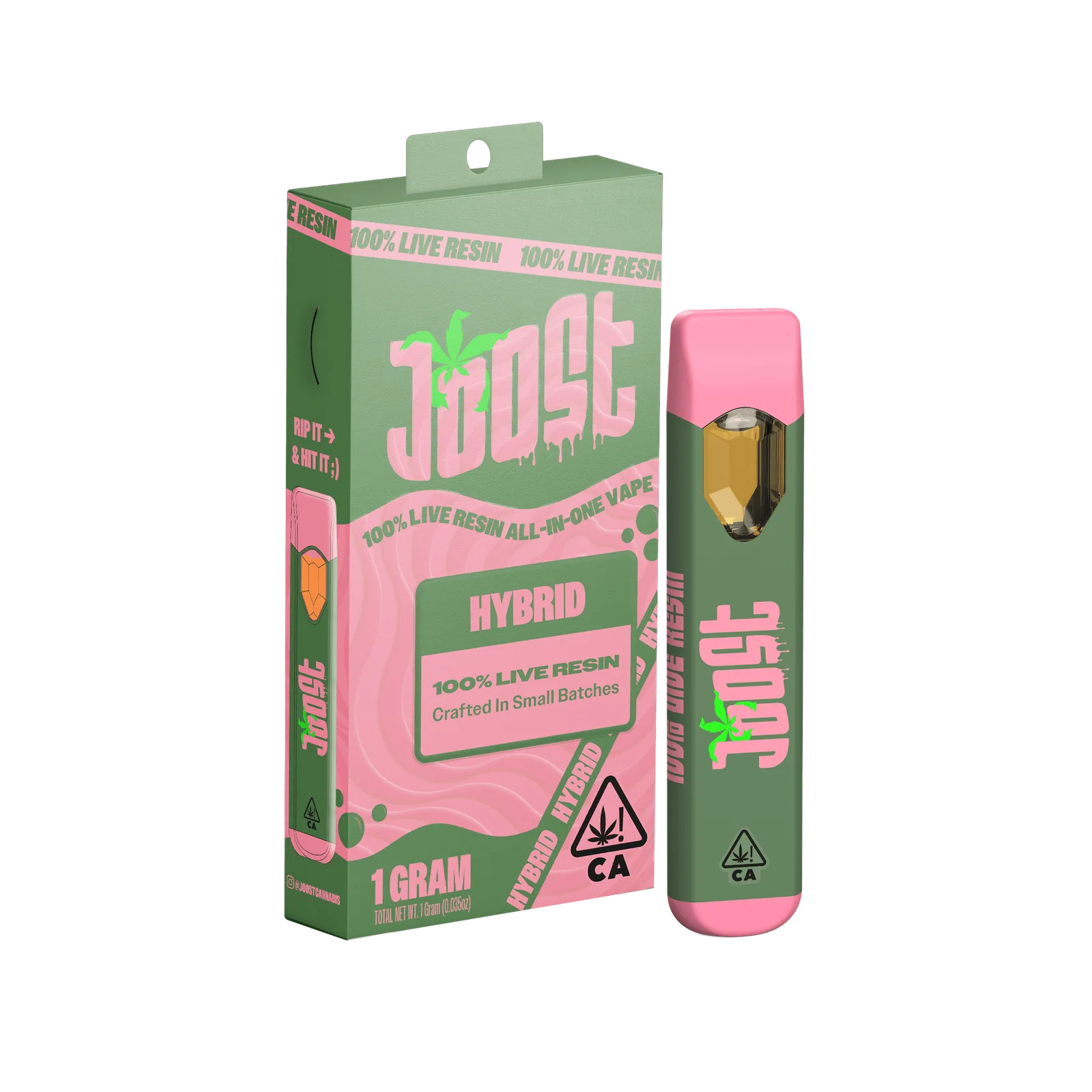 JOOST ~ GMO Rootbeer ~ Hybrid ~ 100% Live Resin All-In-One Vape