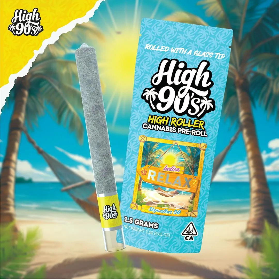 High 90s : Relax 1.5g High Roller Pre-Roll