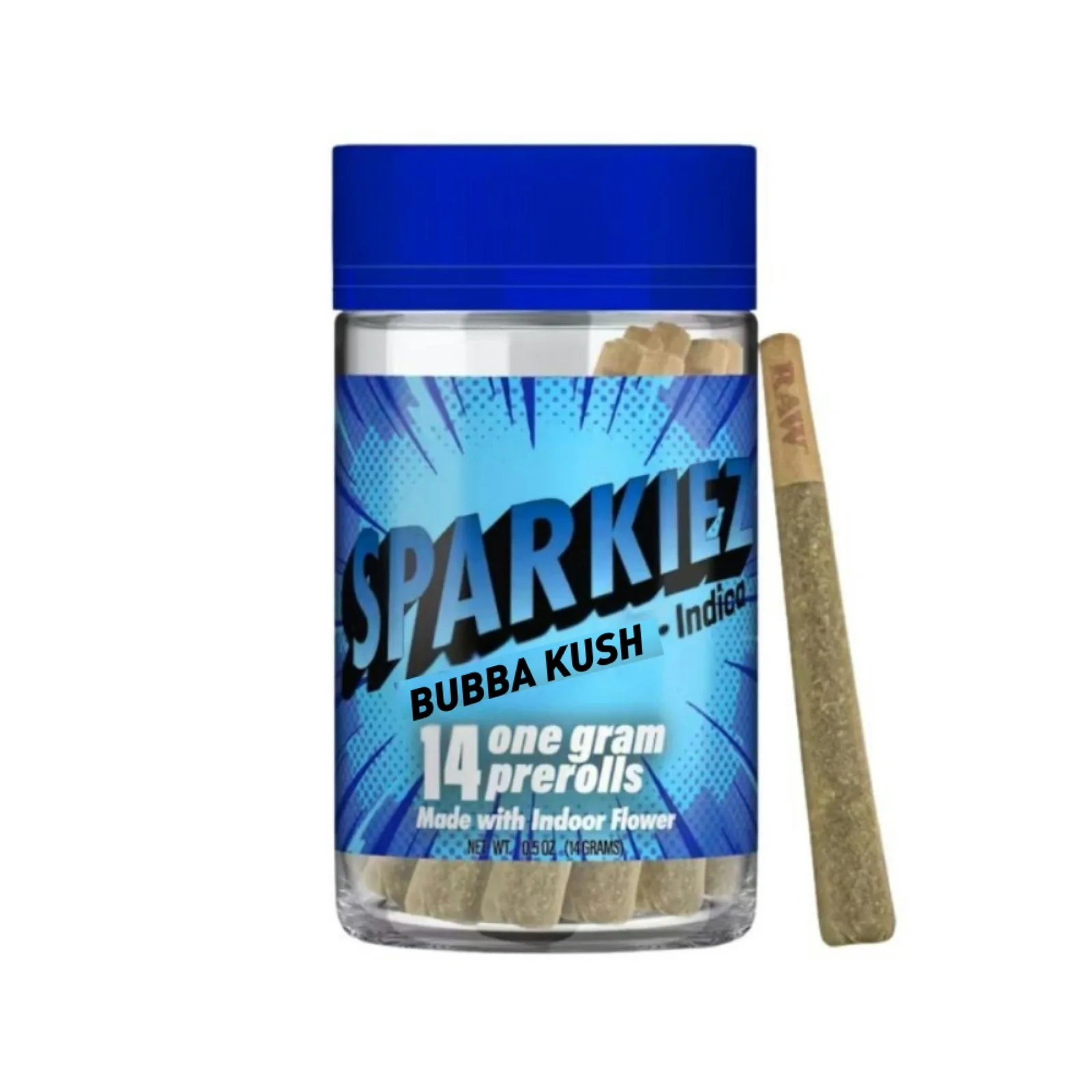Sparkiez - Bubba Kush 14pk Pre Rolls - 14 g